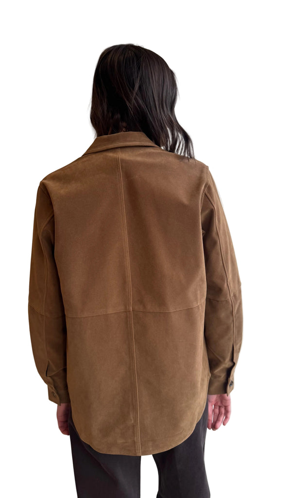 Vegan suede CALLAHAN jacket