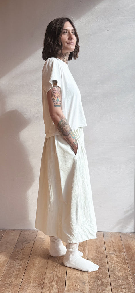 Claudia Skirt in Ivory