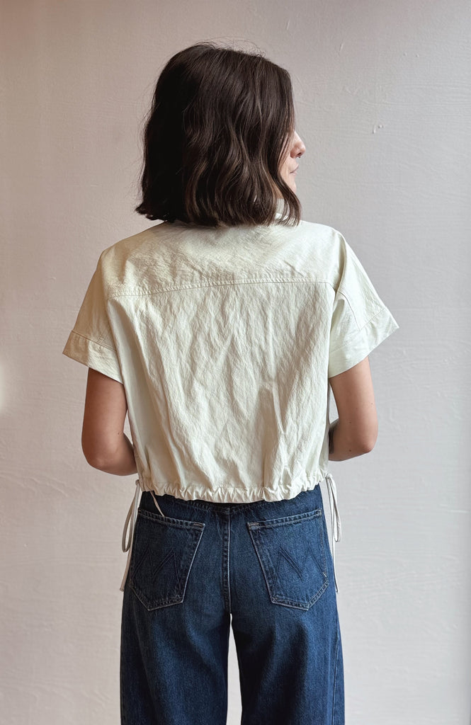 Zoey Shirt in Ivory