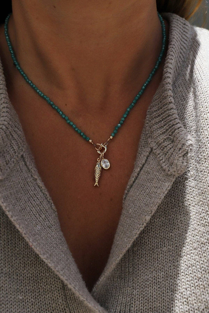 Jade Charm Keeper Necklace