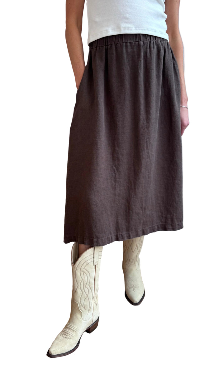 Tennessee Skirt in Coffee Bean