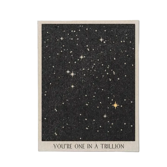 One in a Trillion greeting card