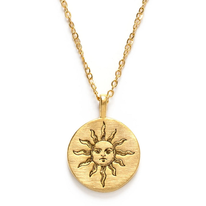 El Sol Necklace in Gold