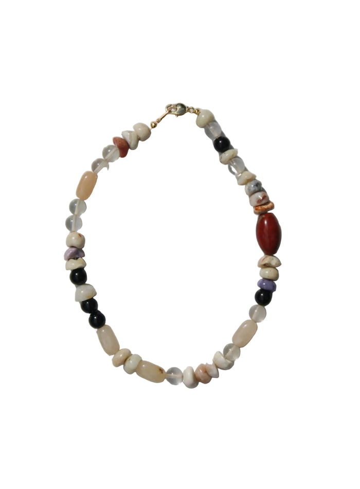 Anya gemstone necklace