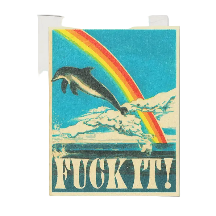 Fu*k It Greeting Card