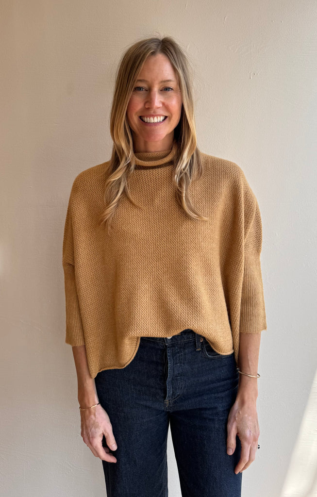 Camel Angora Ezra Sweater
