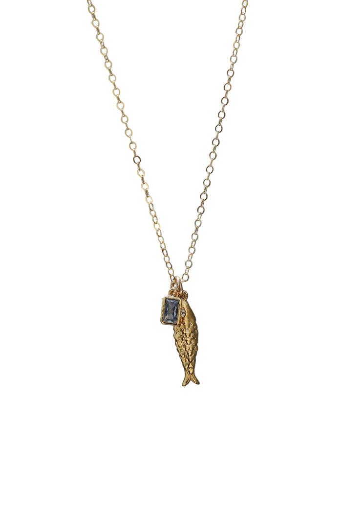 SEAGLASS CATCH NECKLACE