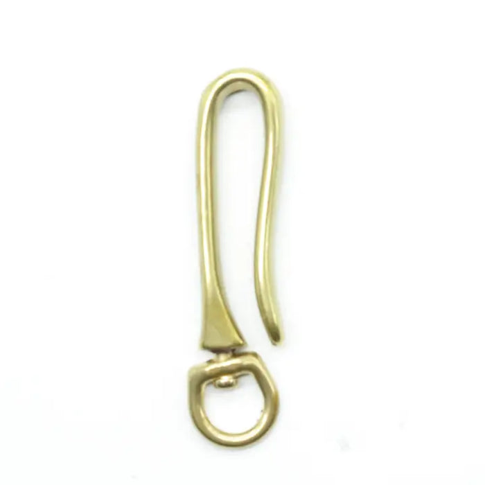 Brass Swivel Hook Keychain