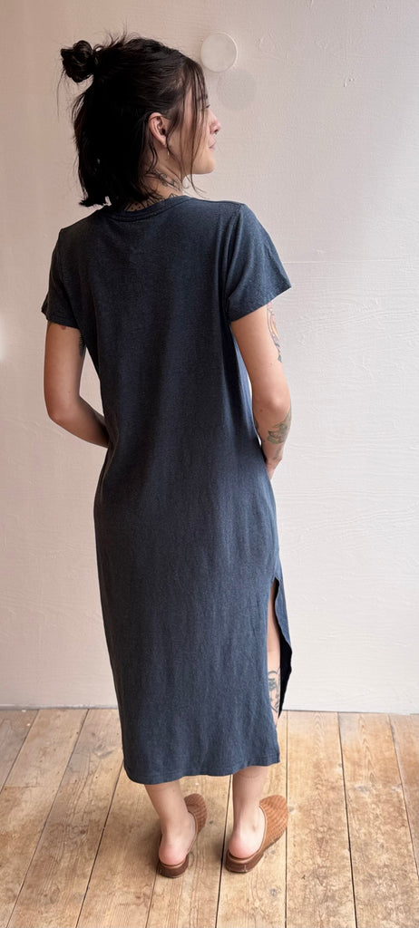 Heathered Sydney Dress - Navy