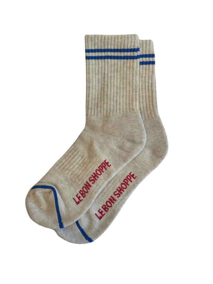 Boyfriend socks in ice