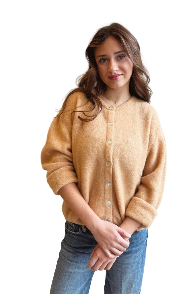 Vitow Cardigan in Apricot