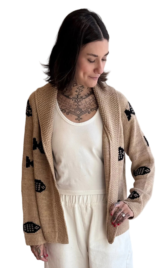 The Swimming Fish Lodge Cardigan