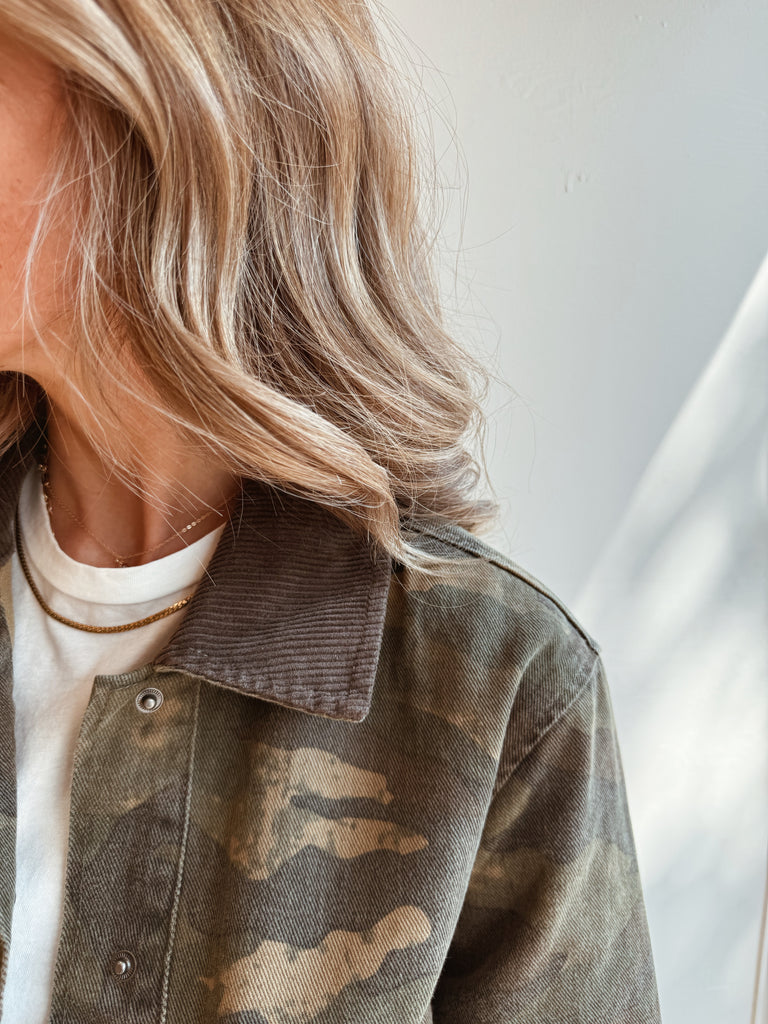 Olive camo WESTON barn jacket