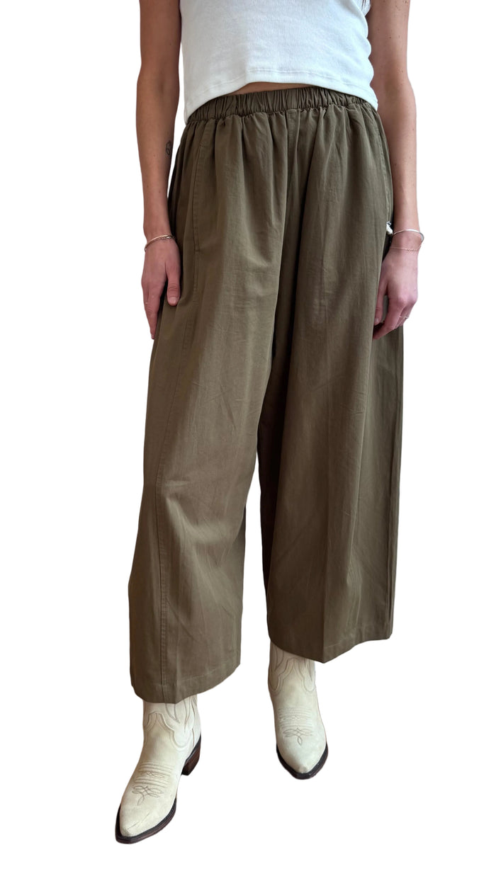 Parachute Pants - Olive