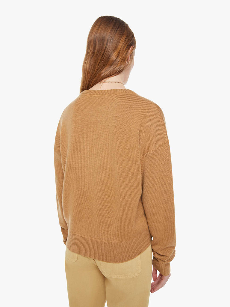 The Logo Jumper in Camel