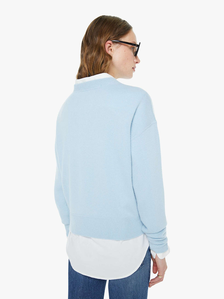 The Logo Jumper in Light Blue