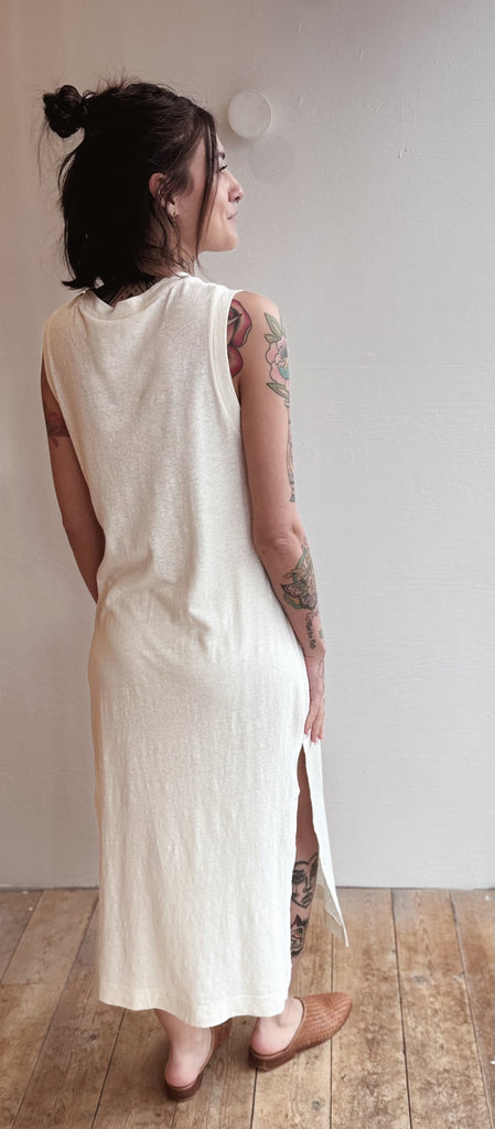 Hermosa Dress - Washed White