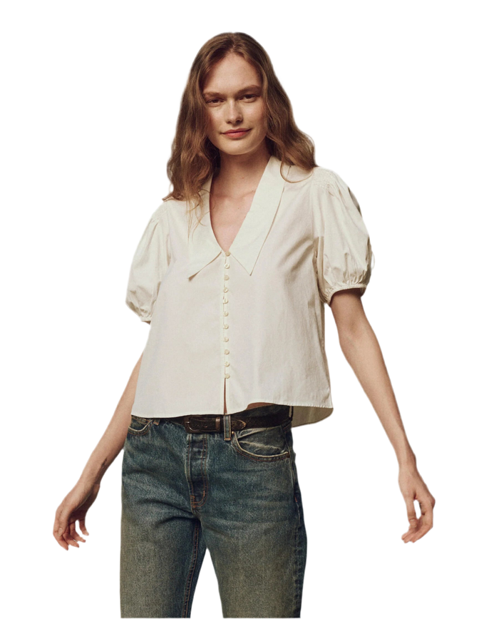 The Fairway Top in White