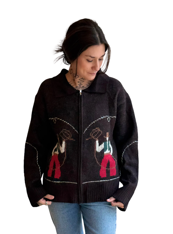 Giddy Up knit cardigan