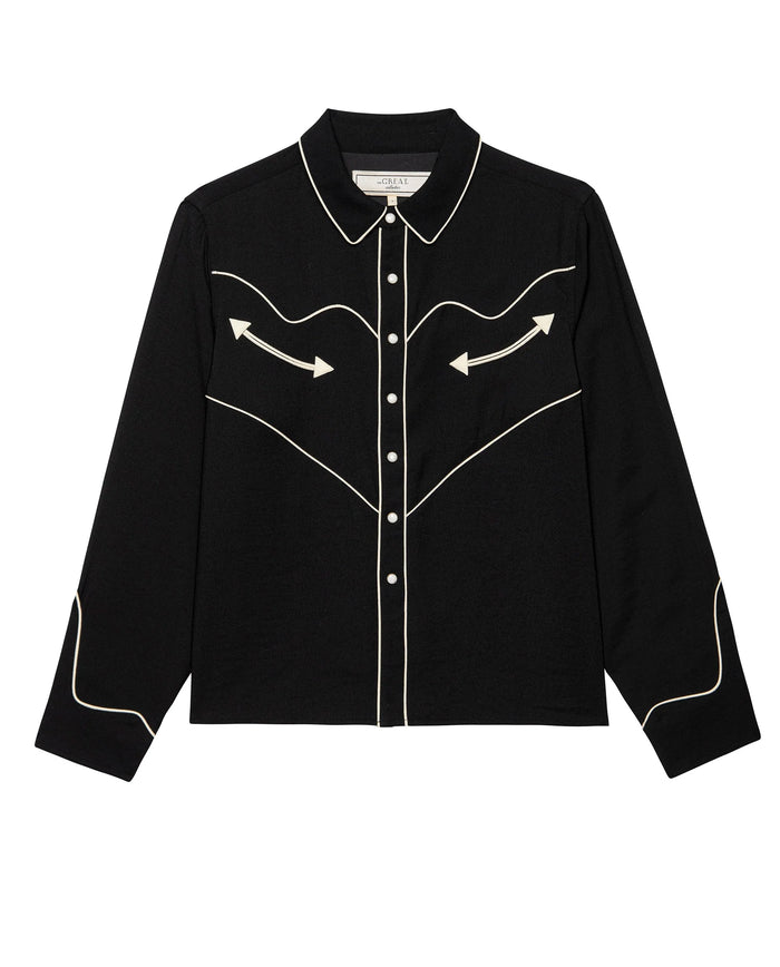 The Western Shirt in Black