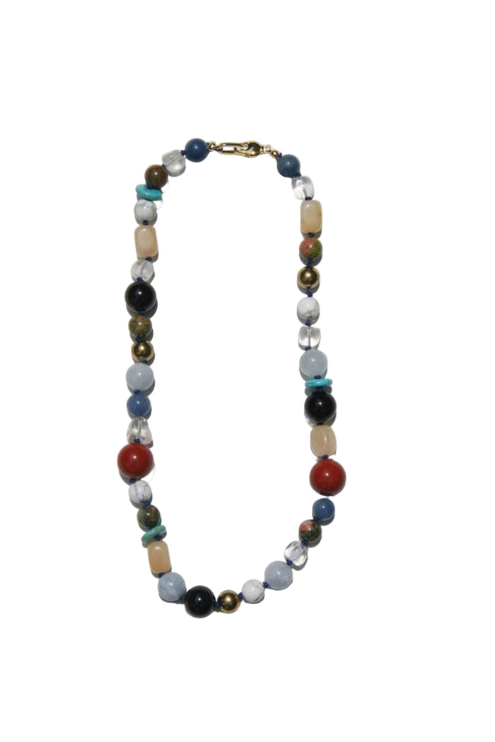 EMMI multi gemstone necklace