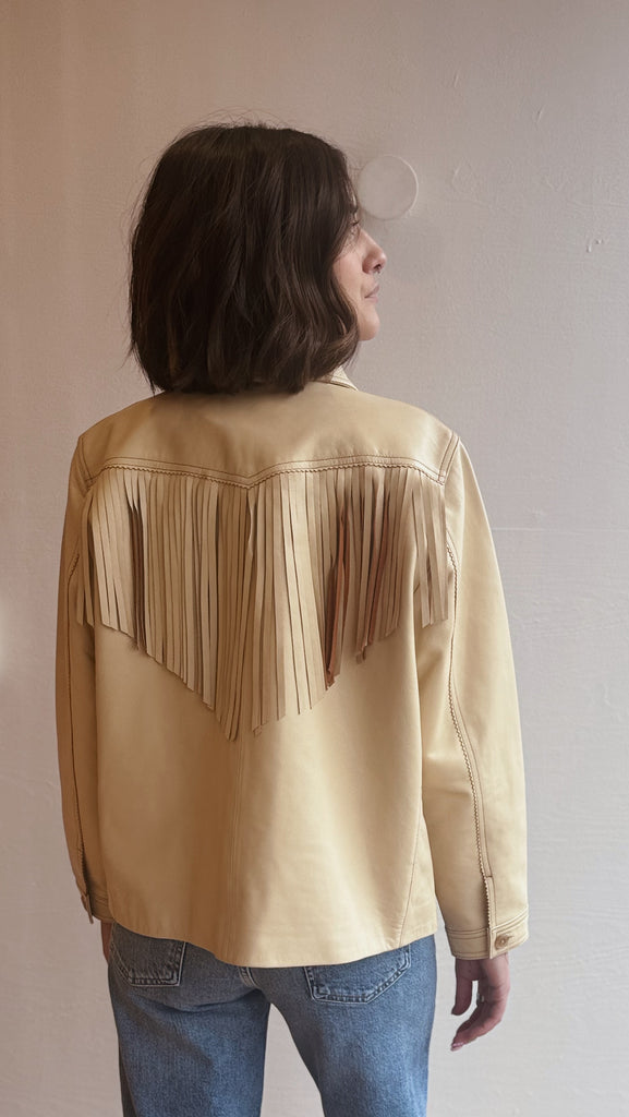 The Leather Fringe Jacket