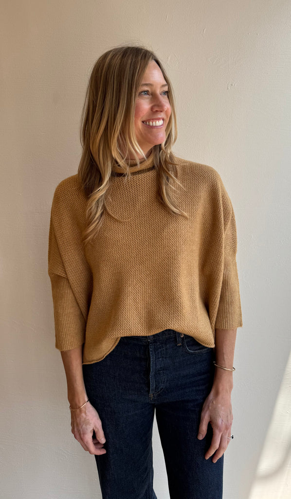 Camel Angora Ezra Sweater