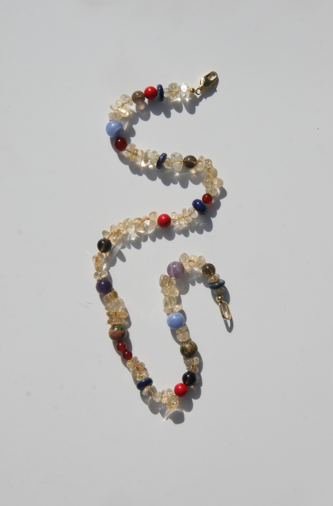 CARLO gemstone necklace