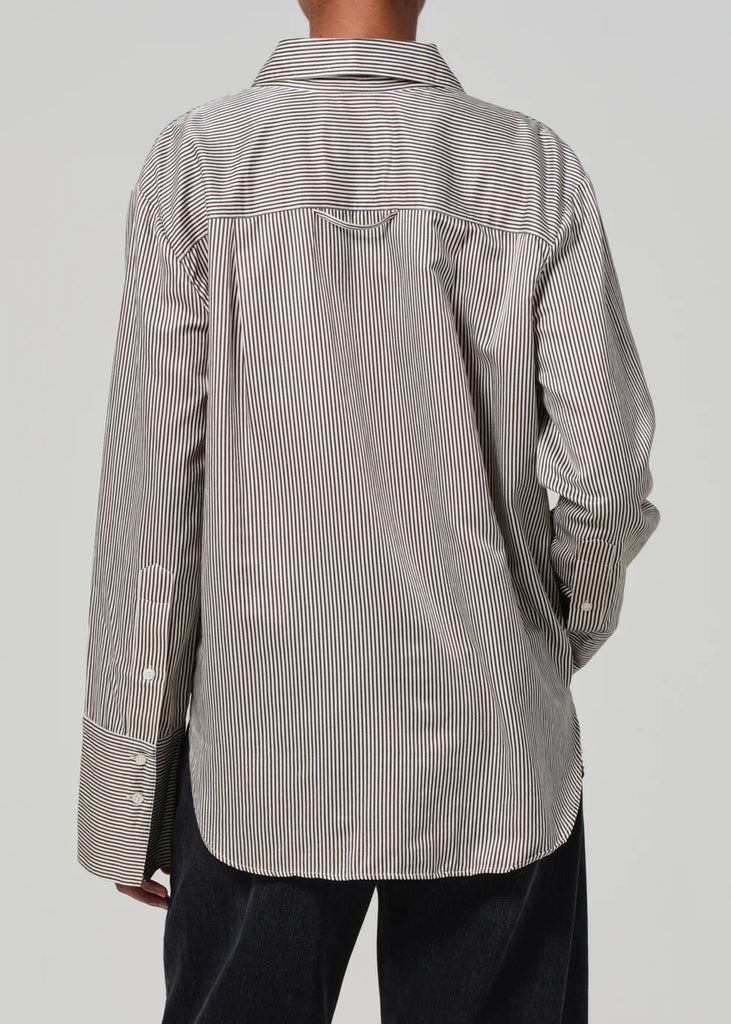 Camilia Shirt in Venetian Stripe