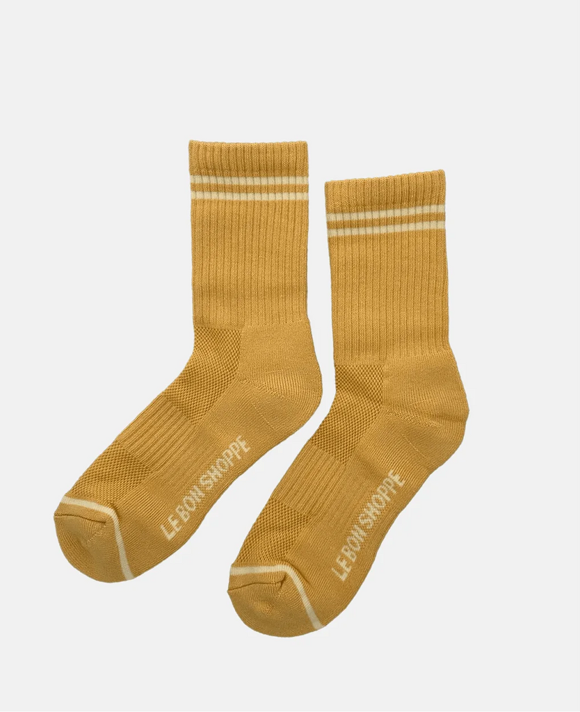 Boyfriend sock in Butter