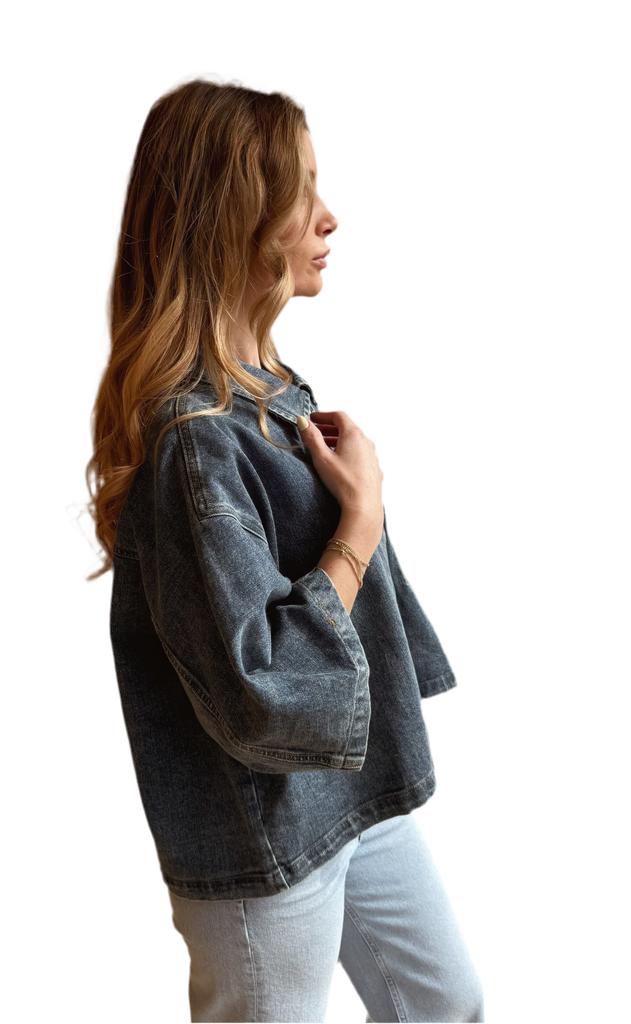 Oversized BILLY Denim Top