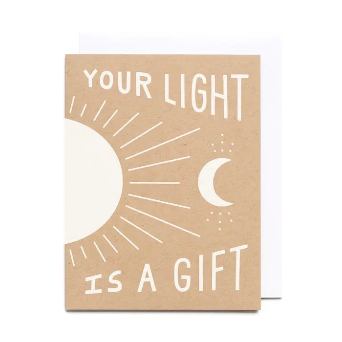 Your Light - Sun + Moon Card