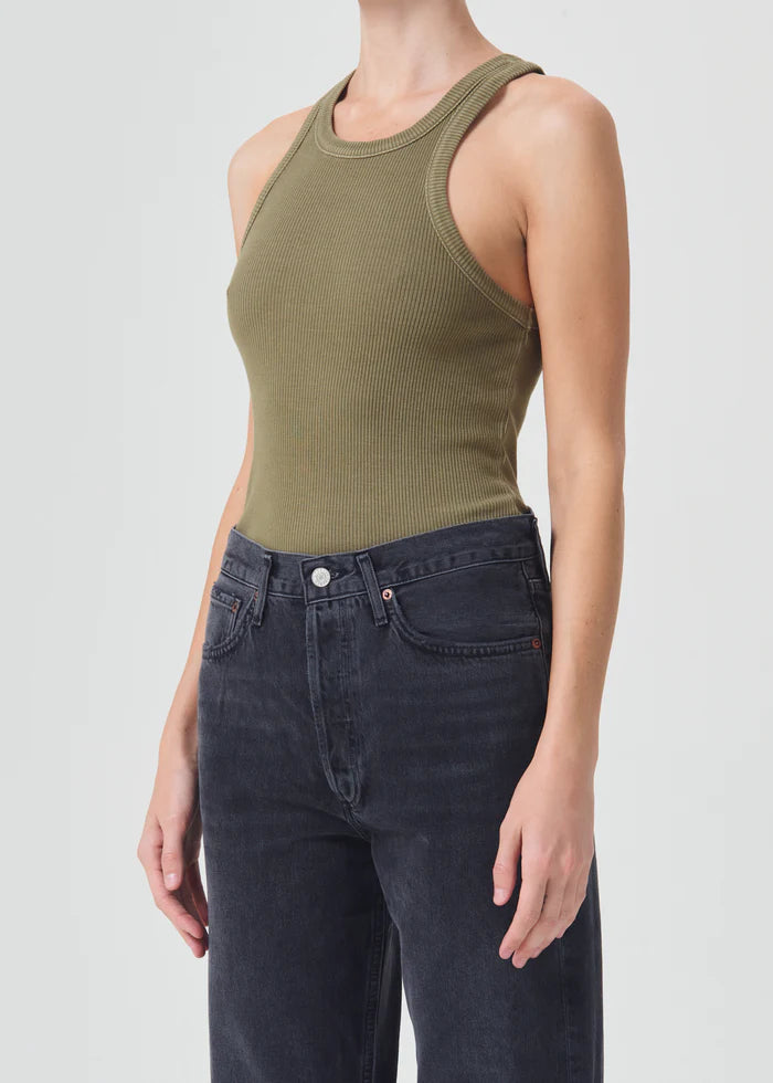 Bailey tank in olive green