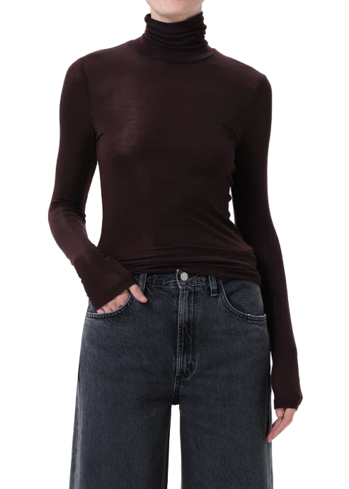 Pascale Turtleneck In Root