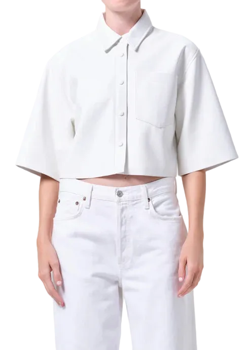 The Tomine Shirt in Collagen