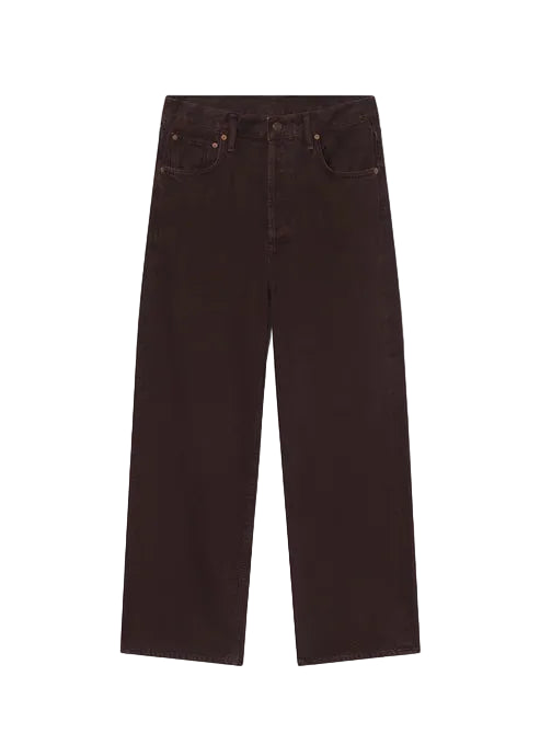 Ren High Rise Wide Leg in Sloe Berry