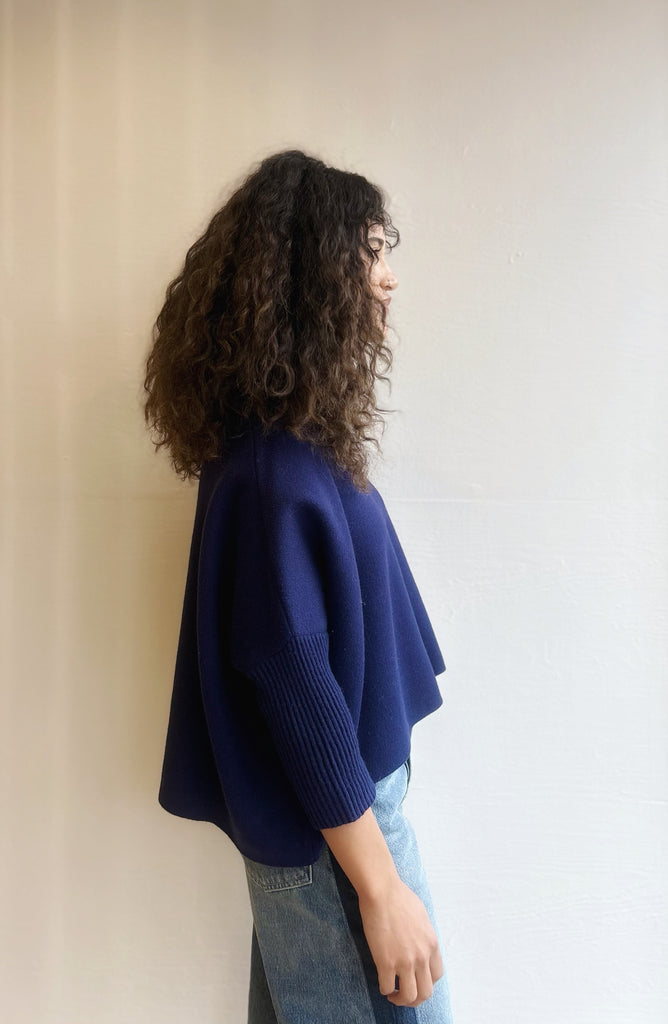 Navy Ezra sweater