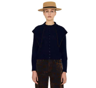 Scarf Neck Lara Cardigan