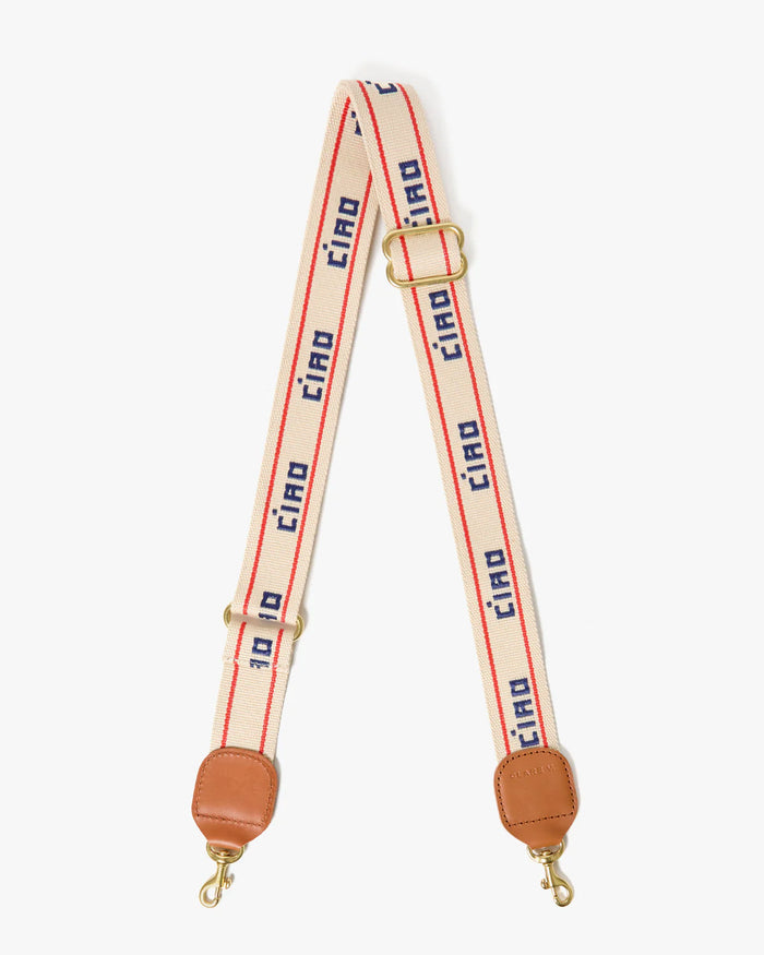 Adjustable crossbody CIAO in navy/ poppy