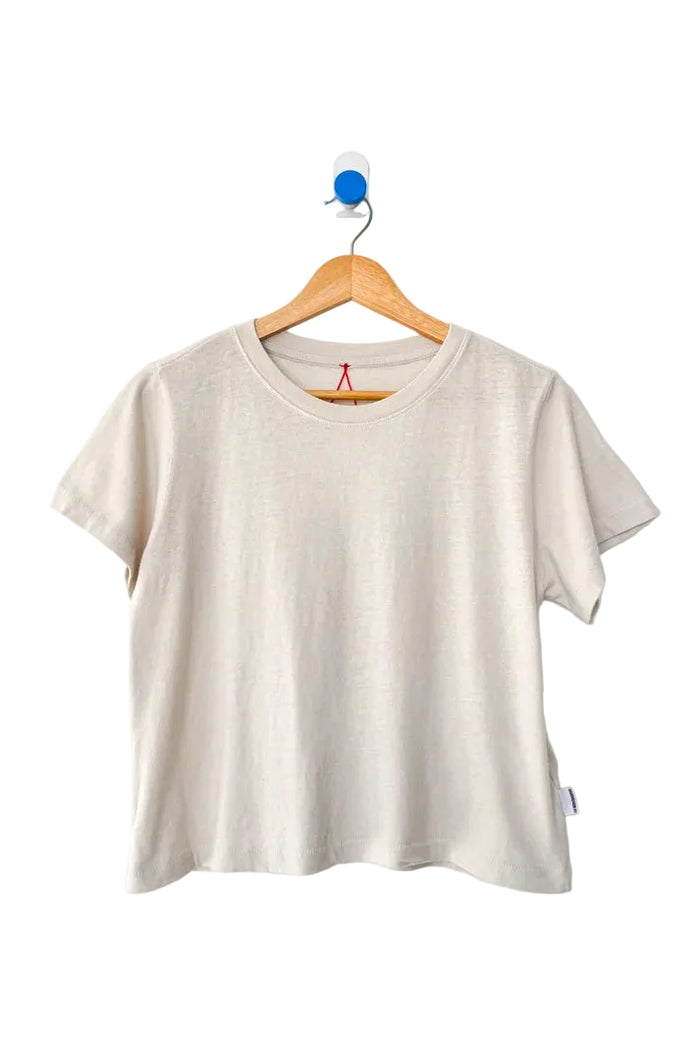 Airy Darling Tee - Rice