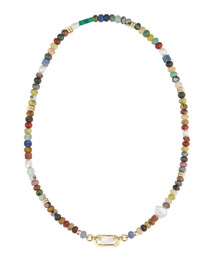Andy Gemstone Necklace - 18"