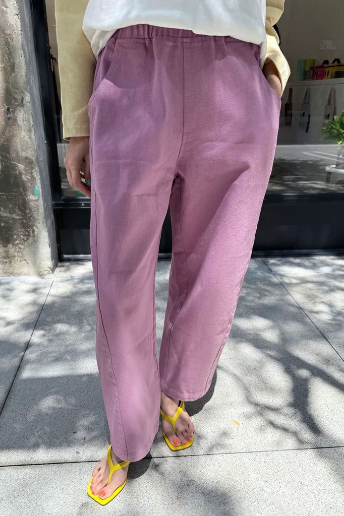 Arc Pants in Dusty Lilac