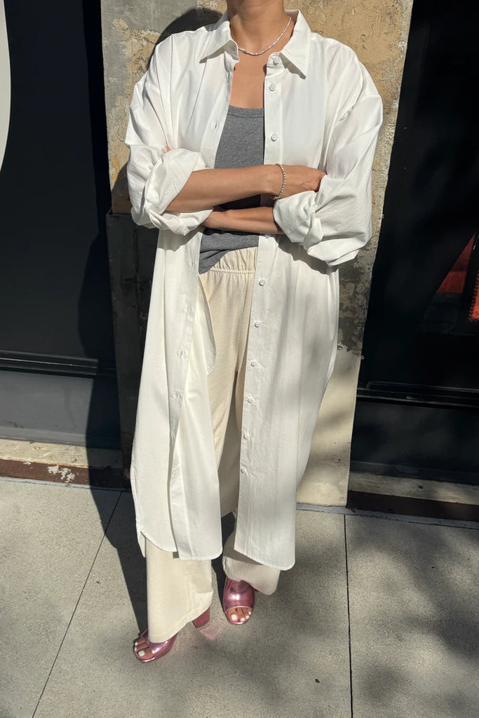 Artist Long Shirt - White