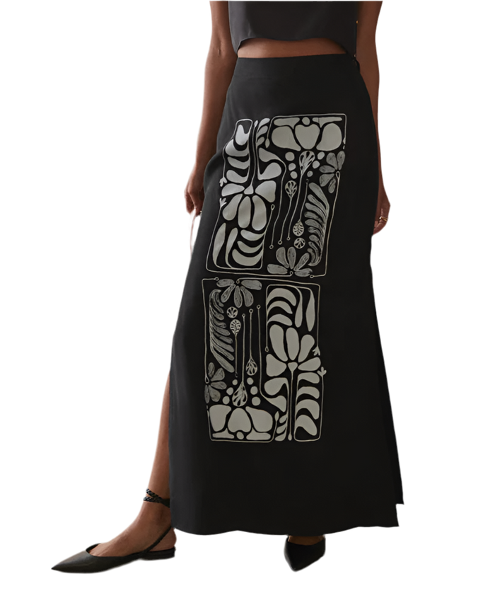 The Rosetta Skirt in Botanical