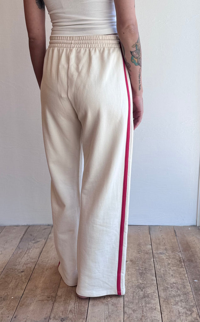 Racer stripe WREN sweatpants