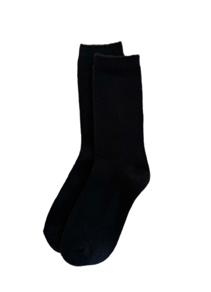 Cashmere CLOUD socks in black