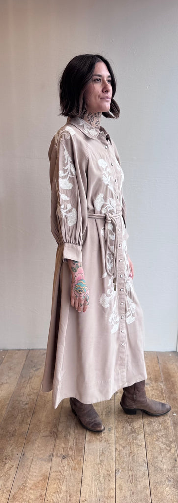 The Western Embroidered Herd Dress