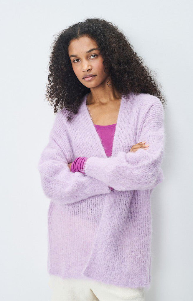 Bymi cardigan in lilac