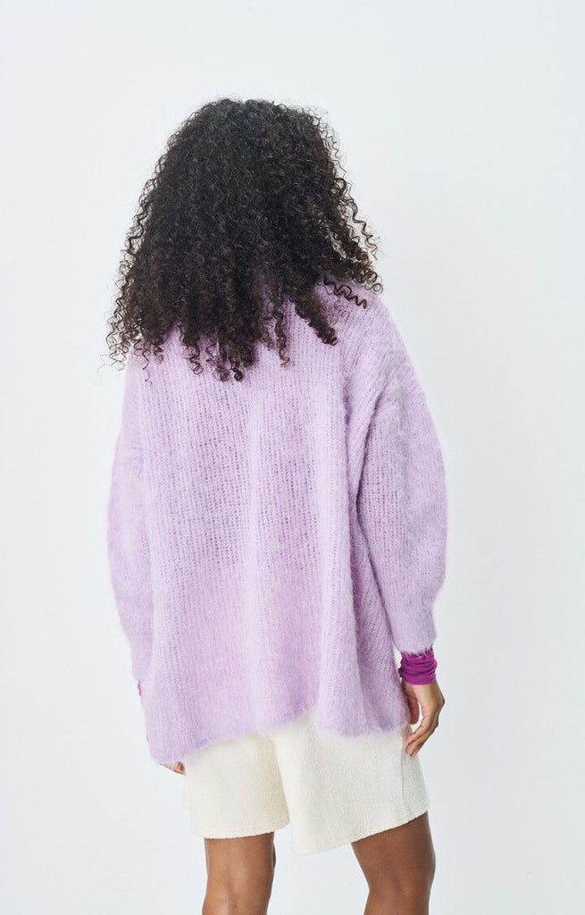 Bymi cardigan in lilac