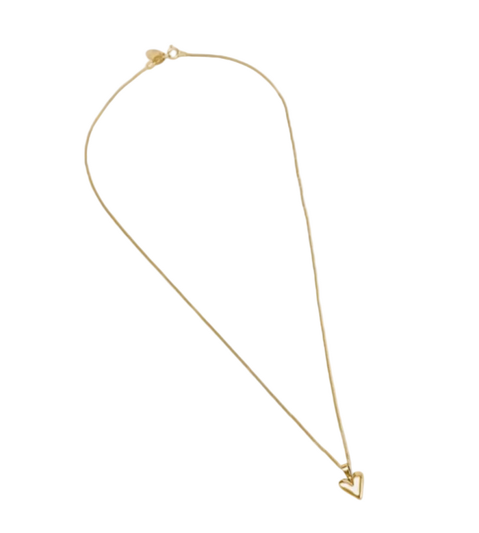 Baby Heart Charm necklace in gold
